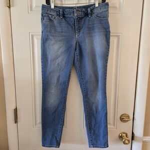 Miracle Jean Faith Ankle Women's Size 6 Cropped Skinny Jeans High Rise Denim